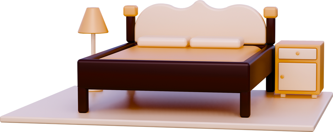 3D Bed Room Icon